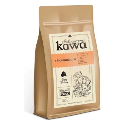 KAWA Z TOPINAMBURU Z KORZENIEM MNISZKA LEKARSKIEGO BIO 200 g - DARY NATURY