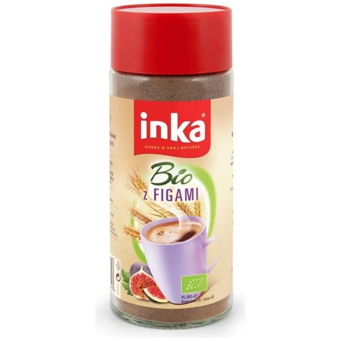 Kawa zbożowa z figami rozpuszczalna 100g INKA BIO - obrazek 1