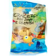 Krakersy pszenne Mini Jungle z sezamem 100g ANIA BIO
