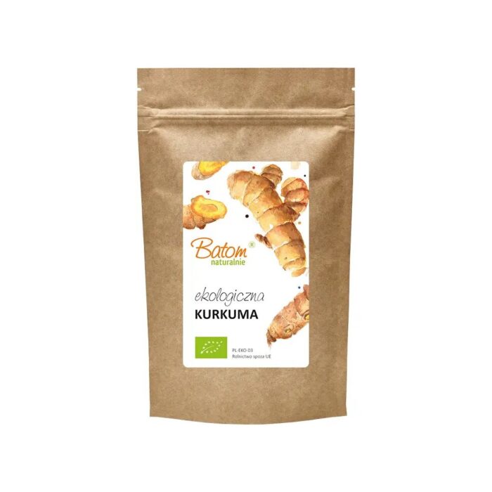 KURKUMA MIELONA BIO 300 g - BATOM - obrazek 2