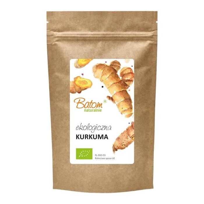 KURKUMA MIELONA BIO 300 g - BATOM - obrazek 1