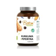 KURKUMA + PIPERYNA BIO 240 TABLETEK - BATOM