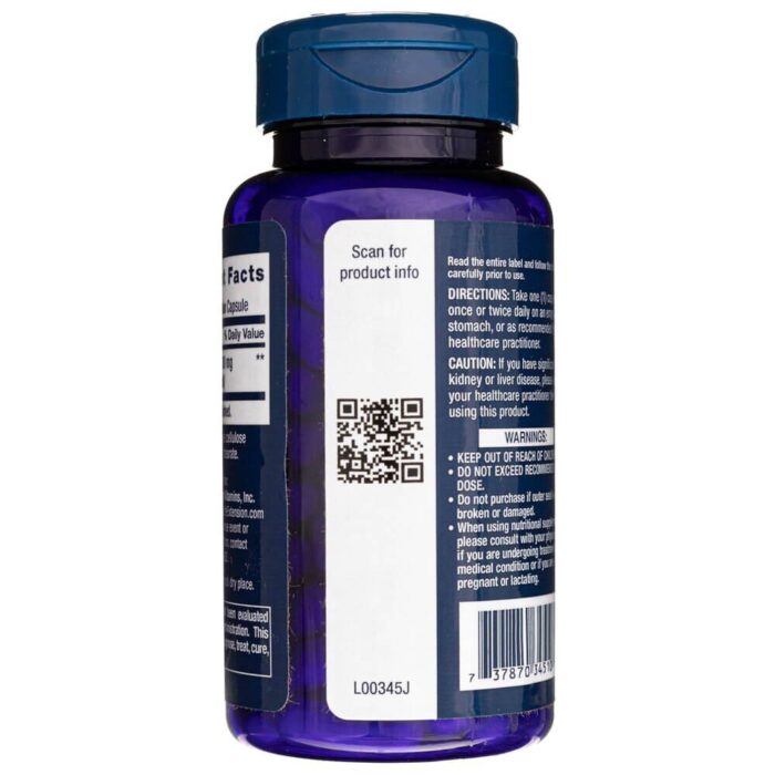 Life Extension L-Glutamine 500mg 100 vege caps - obrazek 3