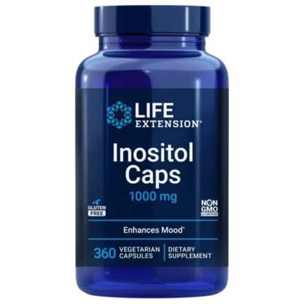 Life Extension Inozytol 1000 mg - 360 kapsułek