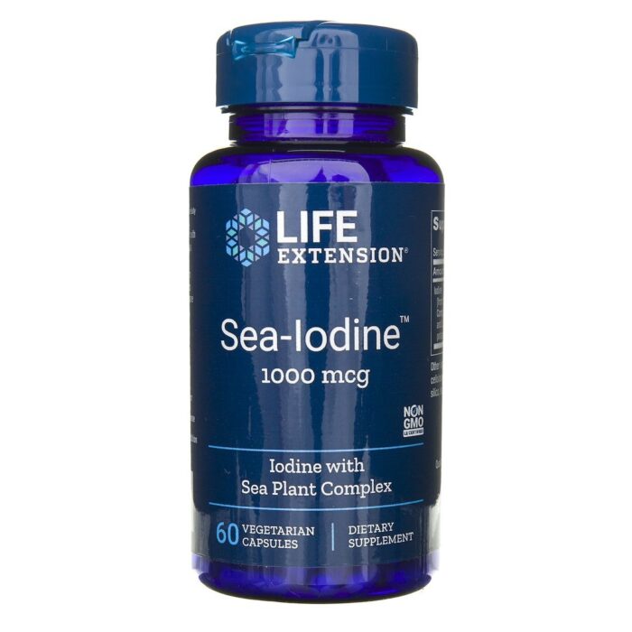 Life Extension Sea-Iodine (Jod Morski) - 120 kapsułek - obrazek 2