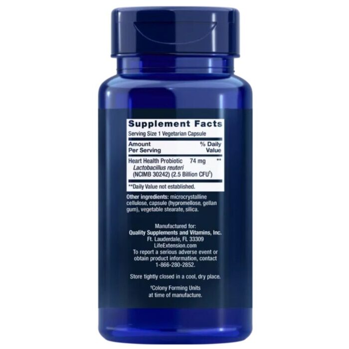 Life Extension Florassist® Heart Health - 60 kapsułek - obrazek 2