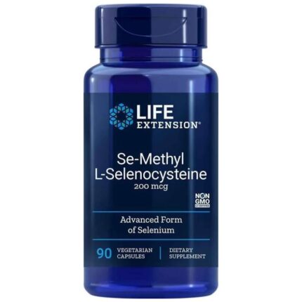 Life Extension Se-Metylo-L-Selenocysteina, Selen 200 mcg - 90 kapsułek