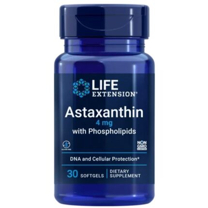 Life Extension Astaksantyna z fosfolipidami 4 mg - 30 kapsułek