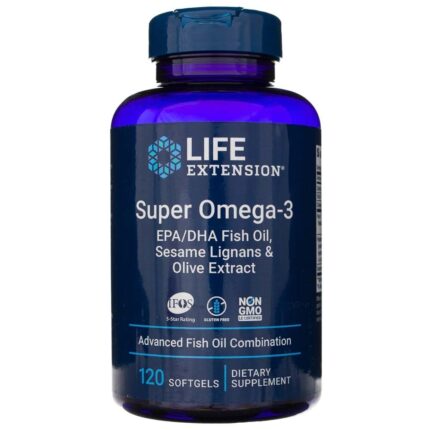 Life Extension Super Omega-3 EPA / DHA - 120 kapsułek