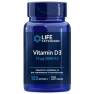 Life Extension Witamina D3 3000 IU - 120 kapsułek żelowych