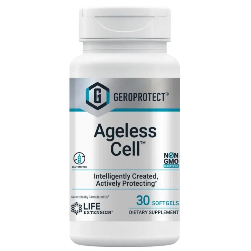 le02119-1-1-1.jpg Life Extension Geroprotect Ageless Cell - 30 kapsułek żelowych - obrazek 1