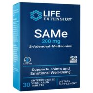 Life Extension SAMe S-Adenozylo L-Metionina 200 mg - 30 tabletek