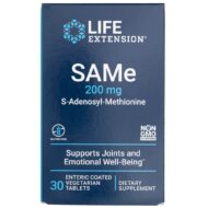 Life Extension SAMe S-Adenozylo L-Metionina 200 mg - 30 tabletek - obrazek 3