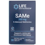 Life Extension SAMe S-Adenozylo L-Metionina 200 mg - 30 tabletek - obrazek 6