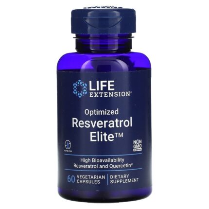 Life Extension Optymalizowany Resweratrol - 60 kapsułek