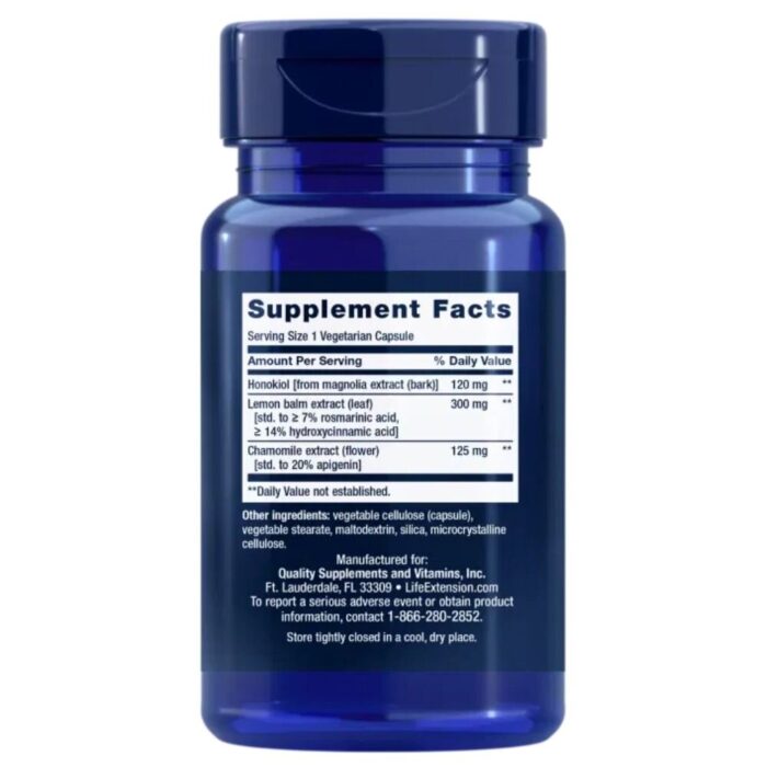 Life Extension Herbal Sleep PM - 30 kapsułek - obrazek 2