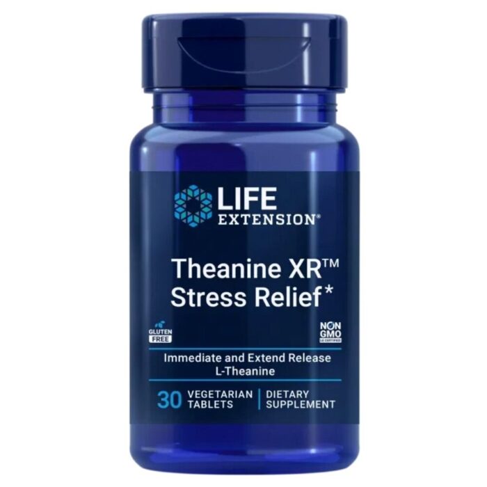Life Extension Theanine XR™ Stress Relief - 90 kapsułek
L-Teanina - obrazek 1