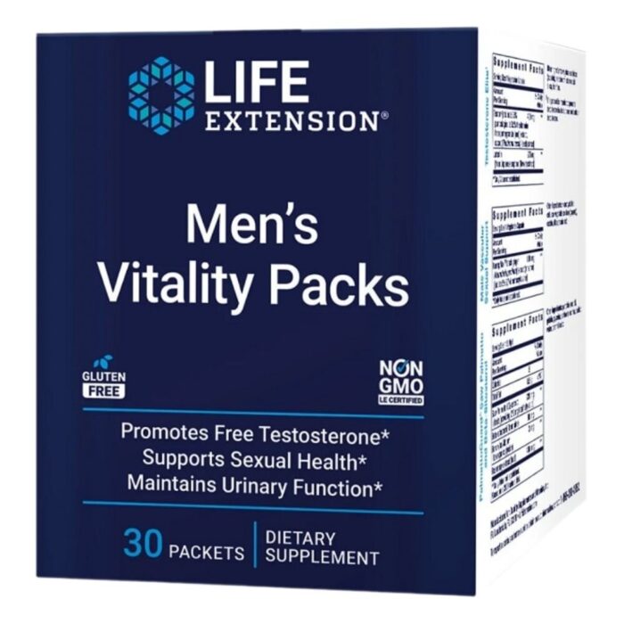 Life Extension Men's Vitality Pack - 30 saszetek - obrazek 1