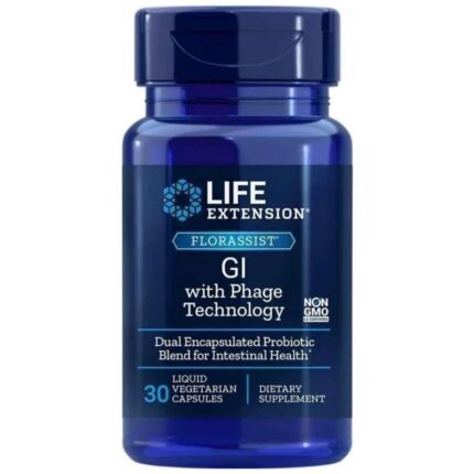 Life Extension Florassist® Probiotic GI with Phage Technology - 30 kapsułek