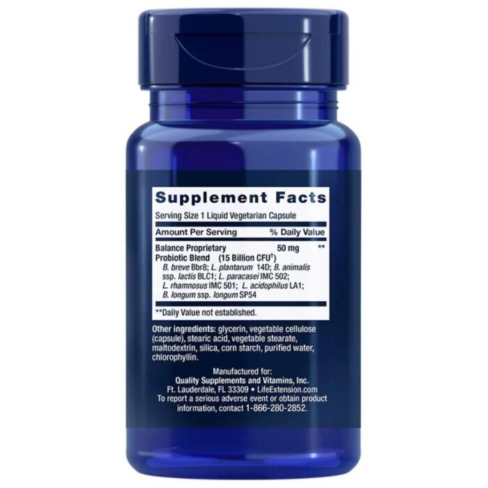 Life Extension Florassist® Probiotic GI with Phage Technology - 30 kapsułek - obrazek 2
