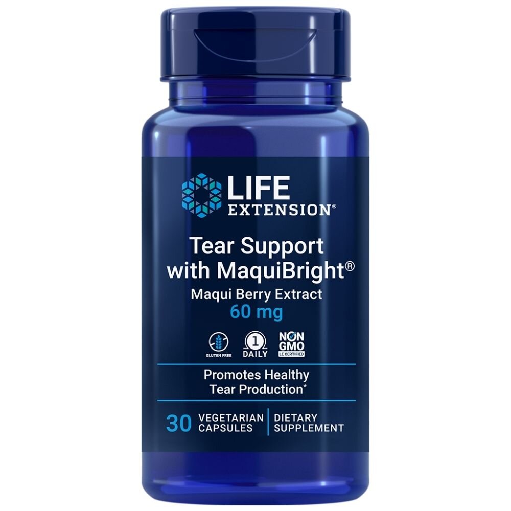 le0660-1-1.jpg Life Extension Tear Support with MaquiBright®, Ekstrakt z maqui - 30 kapsułek - obrazek 1