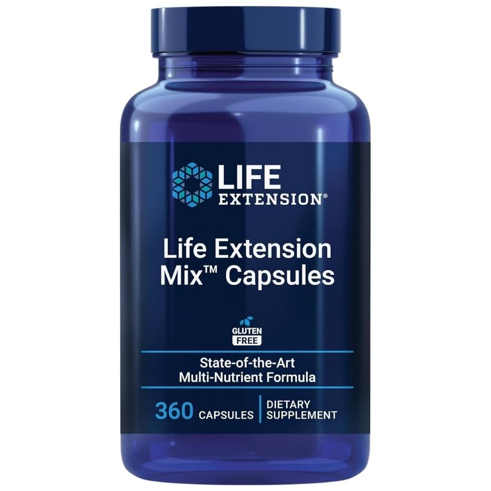 le0910-1-1.jpg Life Extension Mix Capsules, Kompleks witamin, minerałów, warzyw i owoców - 360 kapsułek - obrazek 1