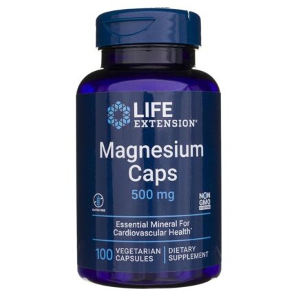 Life Extension Magnez 500 mg - 100 kapsułek