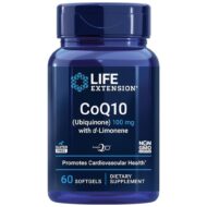 Life Extension Koenzym Q10 (ubichinon) 100 mg z d-limonenem - 60 kapsułek