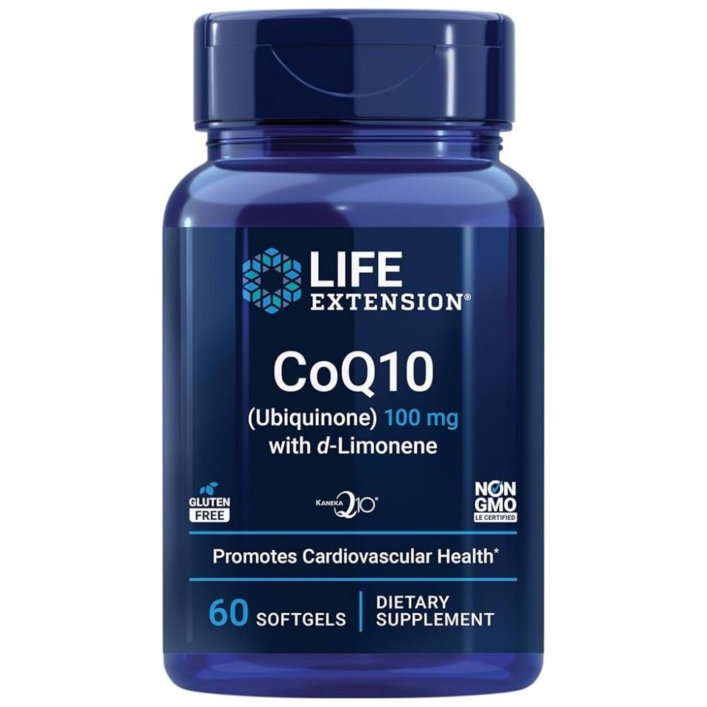 le1570-1-1.jpg Life Extension Koenzym Q10 (ubichinon) 100 mg z d-limonenem - 60 kapsułek - obrazek 1