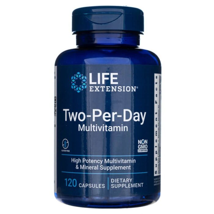 Life Extension Two-Per-Day Capsules (Multiwitamina) - 120 kapsułek - obrazek 1