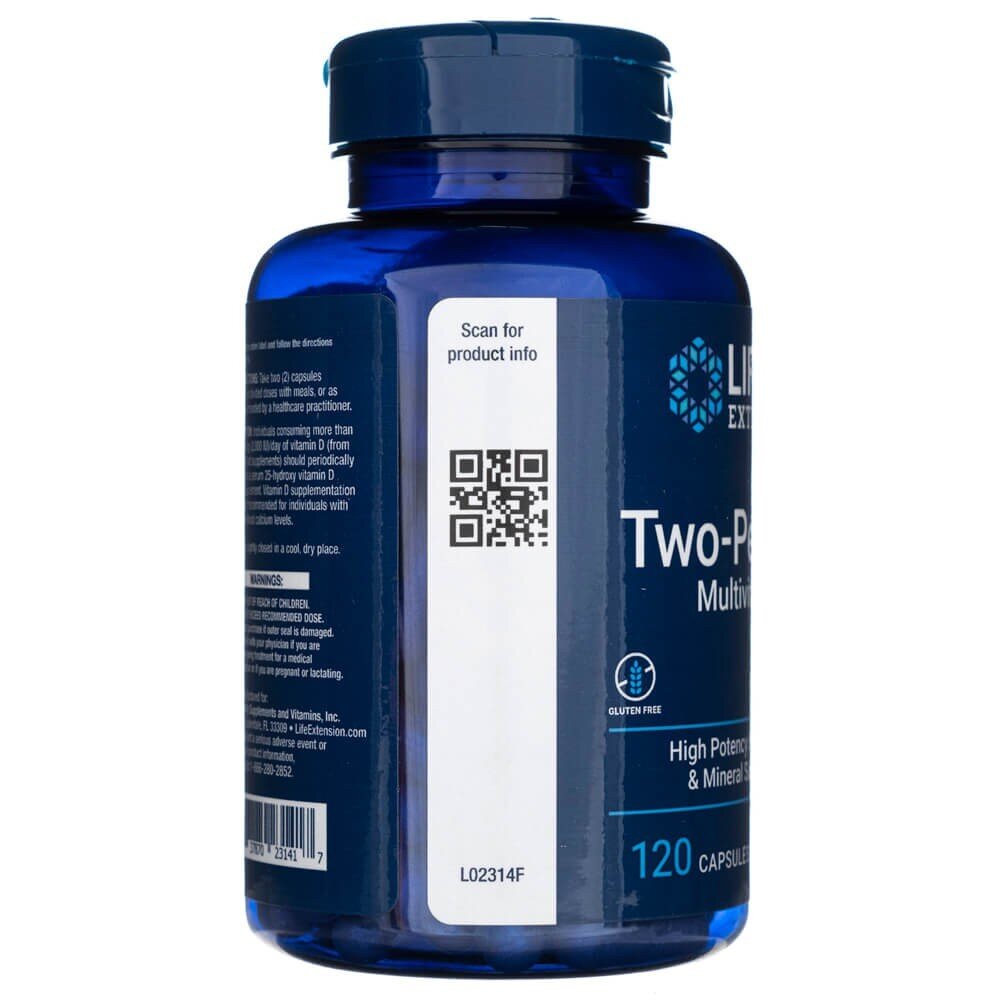 le2314-4-1-1.jpg Life Extension Two-Per-Day Capsules (Multiwitamina) - 120 kapsułek - obrazek 4