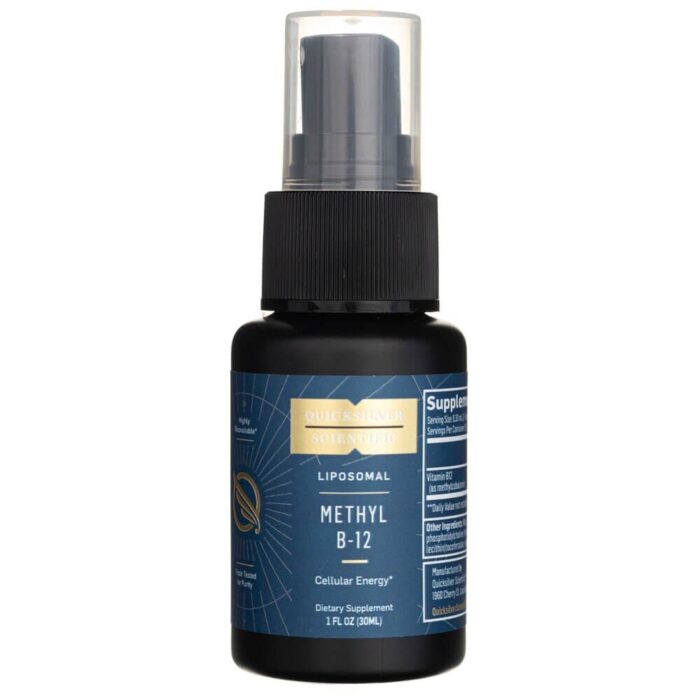 Quicksilver Liposomalna Witamina B12 - 30 ml - obrazek 1