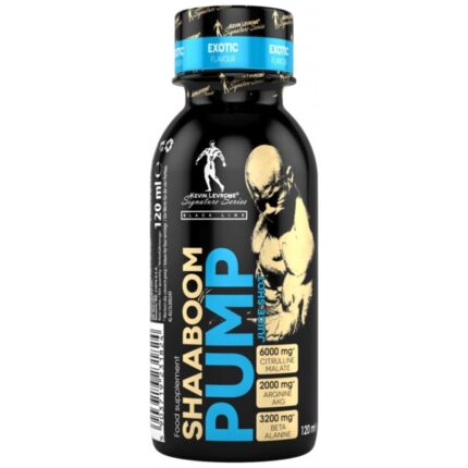 Levrone Shaaboom Pump Juice Shot przedtreningowy, owoce egzotyczne - 120 ml