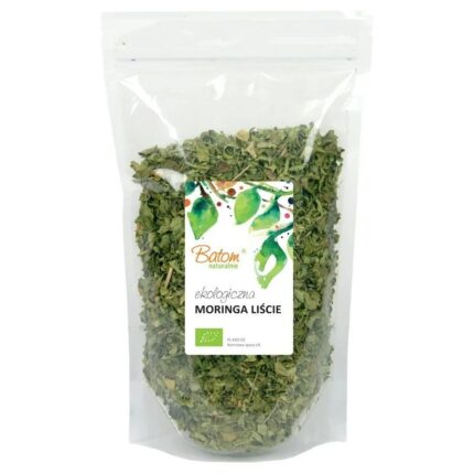 HERBATKA LIŚĆ MORINGI BIO 100 g - BATOM