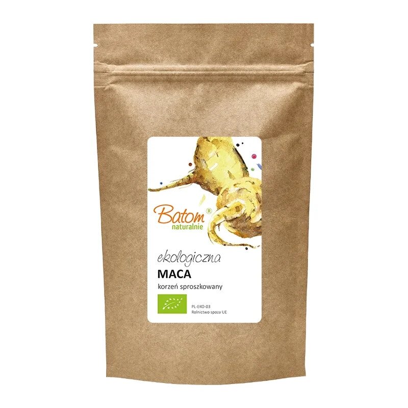maca-korzen-sproszkowany-300gbatombio-2.jpg Maca korzeń sproszkowany 300g BATOM BIO - obrazek 1