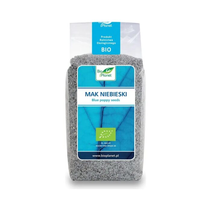 MAK NIEBIESKI BIO 400 g - BIO PLANET - obrazek 5