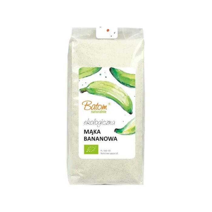 Mąka bananowa 500g BATOM BIO - obrazek 2