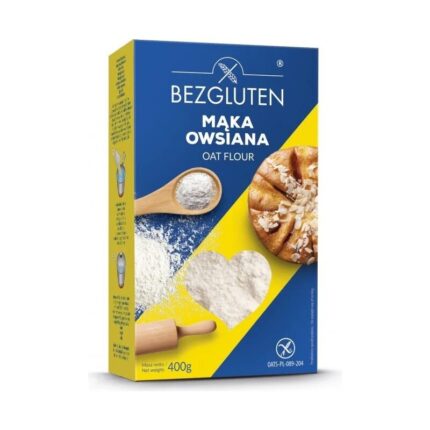 Mąka owsiana bezglutenowa 400g BEZGLUTEN