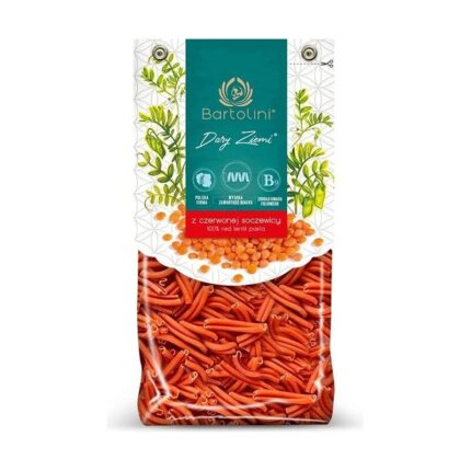 MAKARON PROTEINOWY (Z SOCZEWICY CZERWONEJ) WARKOCZ 250 g - BARTOLINI