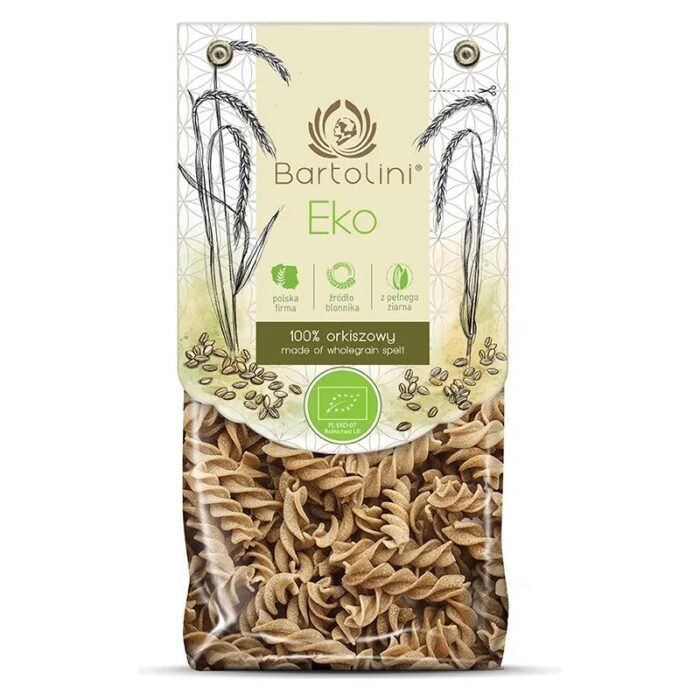 MAKARON (ORKISZOWY Z KURKUMĄ) NITKI ZŁOCISTE BIO 250 g - NIRO - obrazek 28