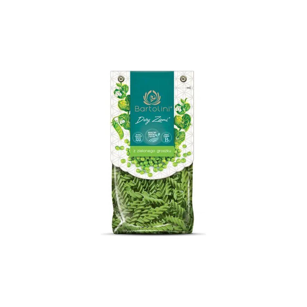 makaron-z-zielonego-groszku-swiderki-250gbartolini-1-1.jpg Makaron z zielonego groszku świderki 250g BARTOLINI - obrazek 2