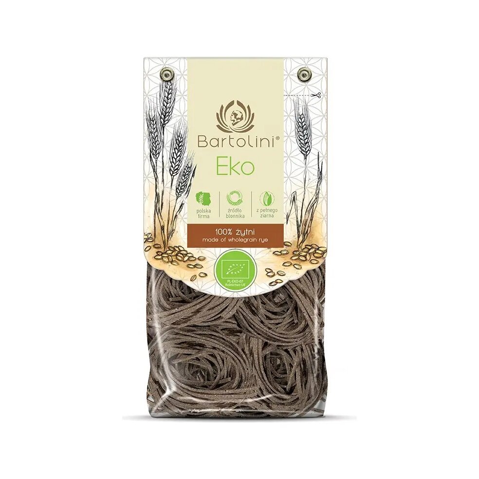 makaron-zytni-razowy-gniazda-tagliatelle-250gbartolinibio-1-1.jpg Makaron żytni razowy gniazda / tagliatelle 250g BARTOLINI BIO - obrazek 2