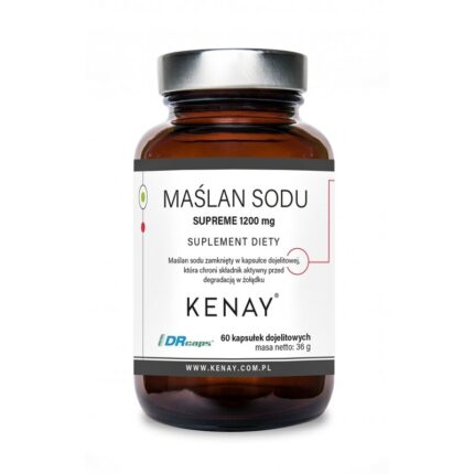 Maślan sodu SUPREME 1200 mg (60 kapsułek dojelitowych)