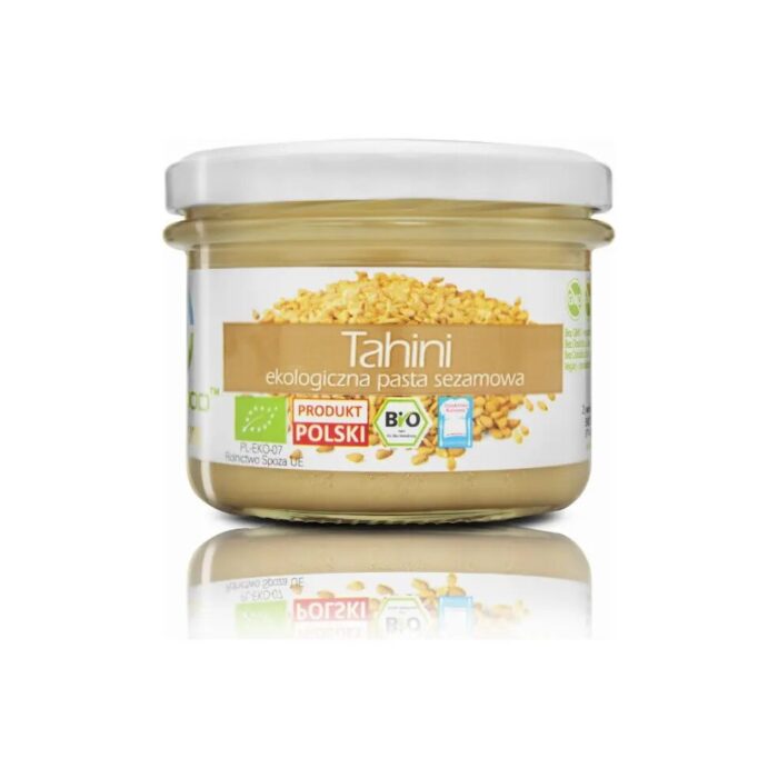 TAHINI (PASTA SEZAMOWA) BIO 180 g - BIOFOOD - obrazek 2