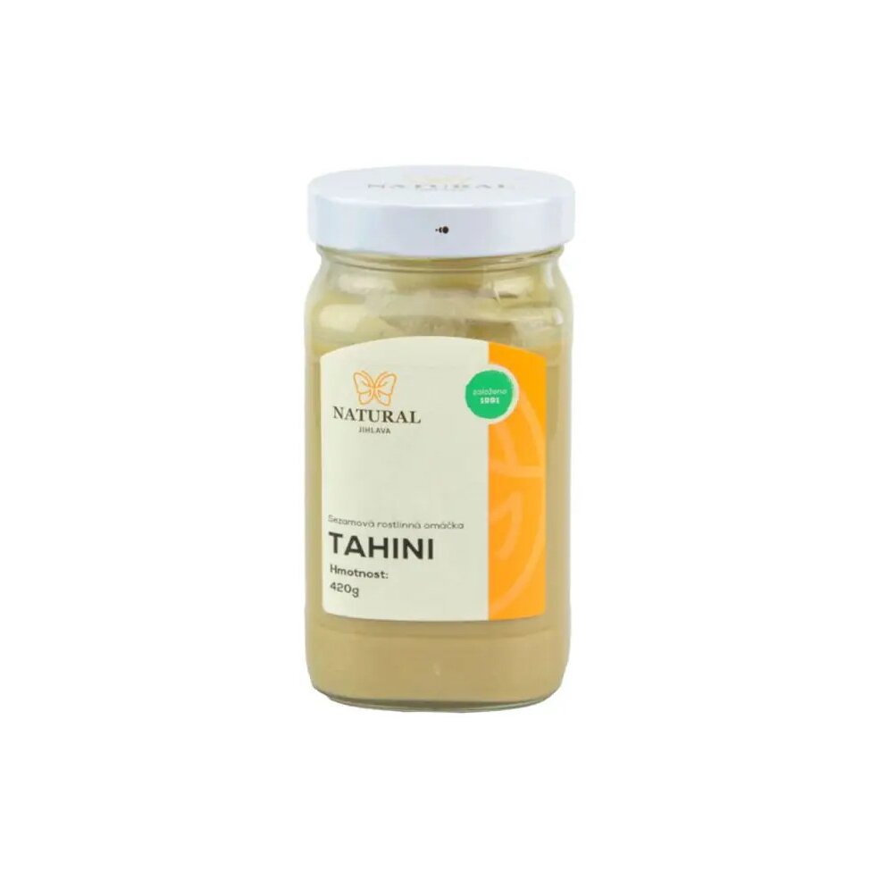 maslo-tahina-tahini-sezamowe-420gnatural-1-1.jpg Pasta sezamowa Tahina / Tahini 420g NATURAL - obrazek 2