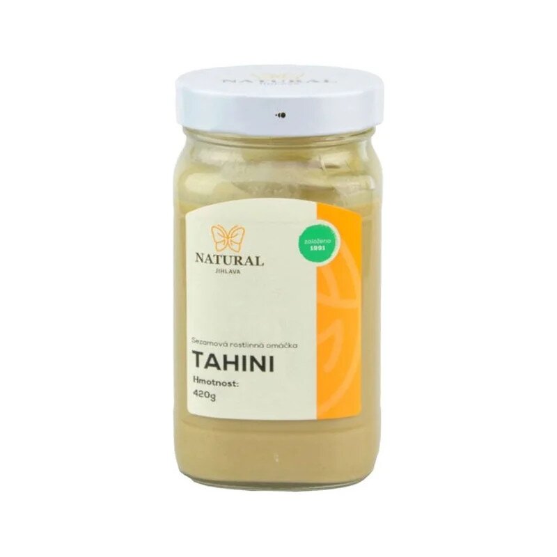 maslo-tahina-tahini-sezamowe-420gnatural-2.jpg Pasta sezamowa Tahina / Tahini 420g NATURAL - obrazek 1