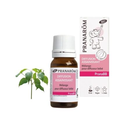 Mieszanka olejków eterycznych dla dzieci OCZYSZCZANIE POWIETRZA do dyfuzora 10ml PRANARÔM PRANABB EKO