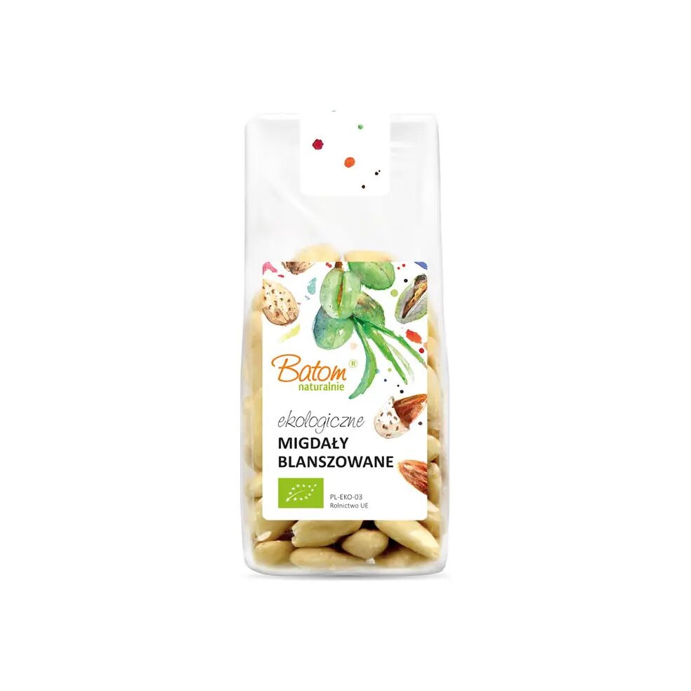 migdaly-blanszowane-125gbatombio-1-1.jpg Migdały blanszowane 125g BATOM BIO - obrazek 2