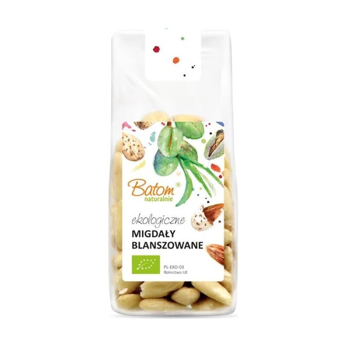 Migdały blanszowane 125g BATOM BIO - obrazek 1