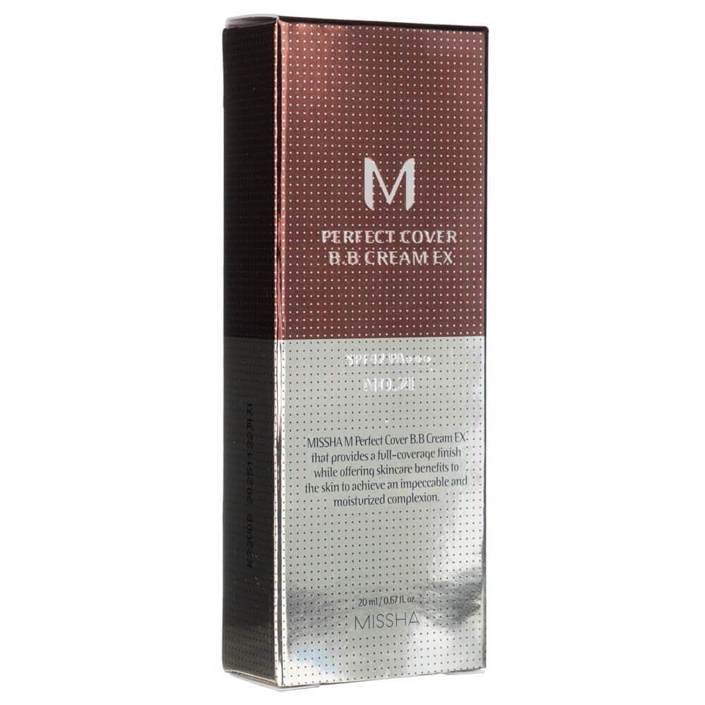 mis161-4-1.jpg Missha M Perfect Cover Krem BB odcień Light Beige No 21 - 20 ml - obrazek 4